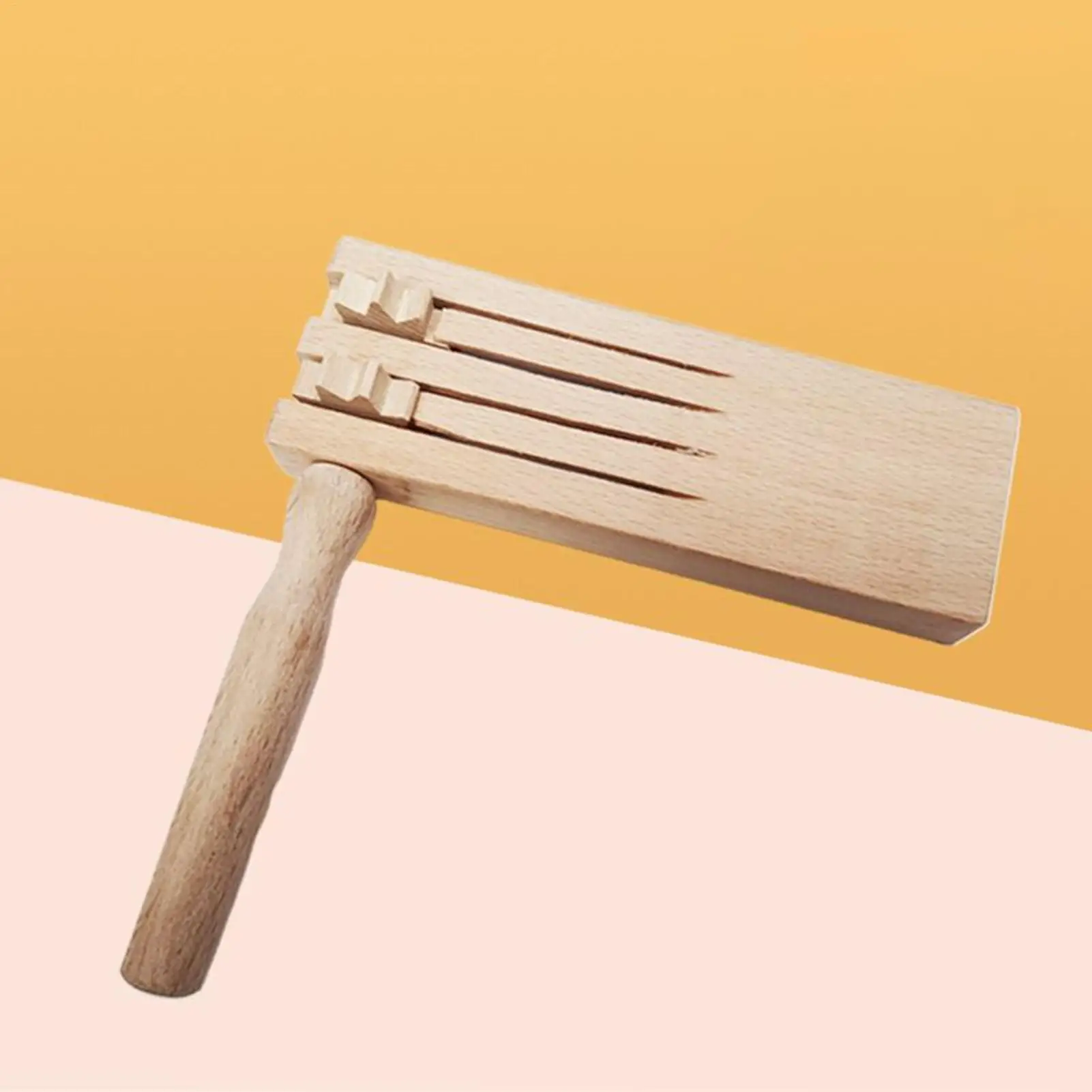 Wooden SpinningRatchet Noise Maker Grogger Noise Ratchet Wooden SpinningRatchetTraditional Toy For Party