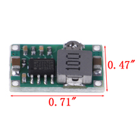 1PCS 33A MINI DC-DC STEP DOWN CONVERTER VOLT REGULATOR 5V-23V TO 3.3V 6V 9V 12V