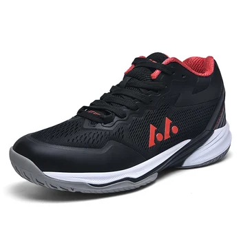 Men Women Badminton Shoes Outdoor Sneakers Professional Sports Handball Shoes Breathable Tennis Shoes Anti-slip Volleyball Shoes