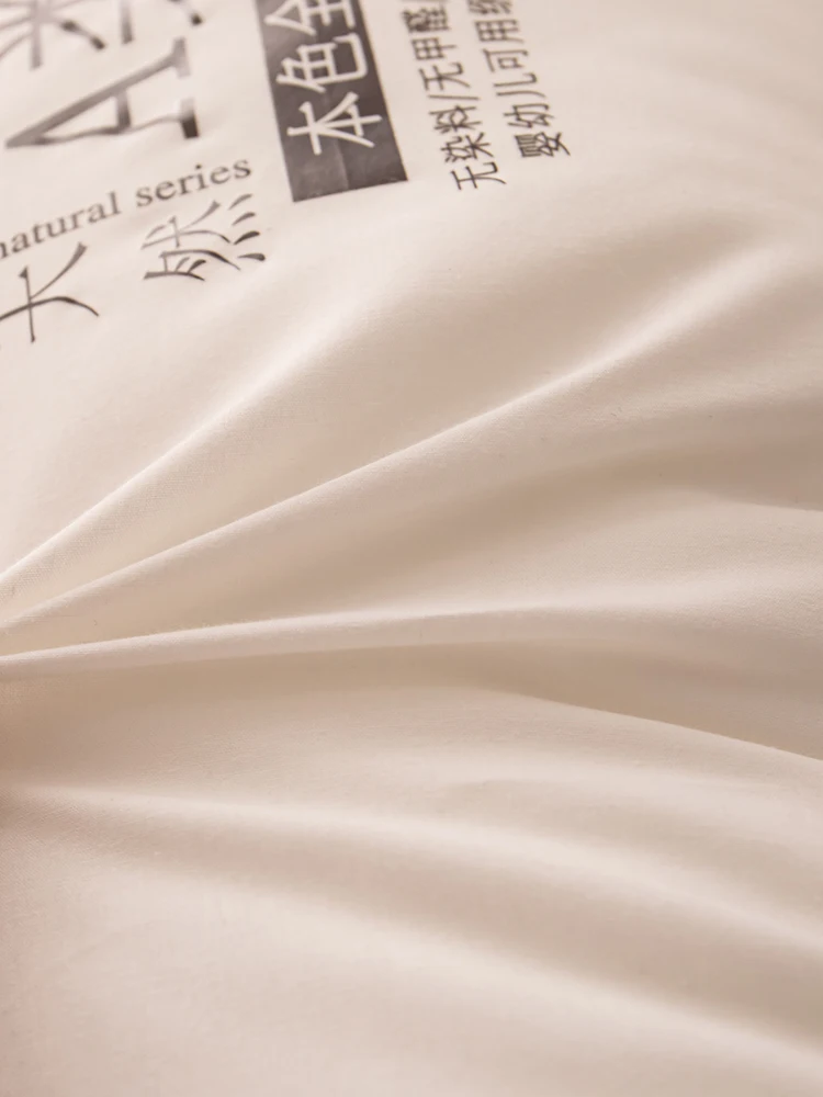 Pure Cotton Face Sleeping Low Pillow Filling By Microfiber Fiber Soft Neck Health Pillows For Adults Home Hotel 40x60/48x74 CM