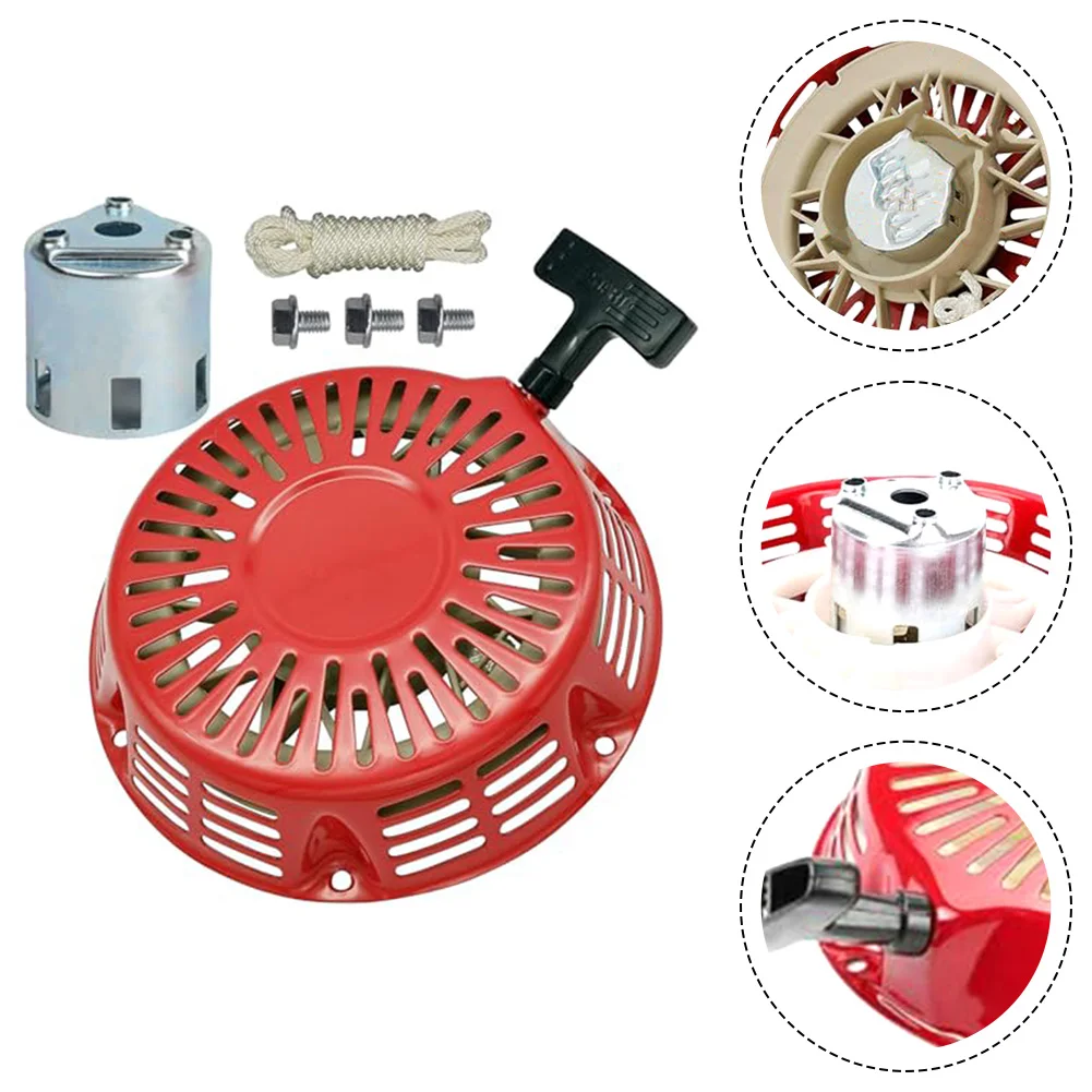 GX610 سحب كاتب عارية الذراعين كاتب حبل نايلون مضفر حزمة كاملة بداية مكون استبدال سهل التجميع