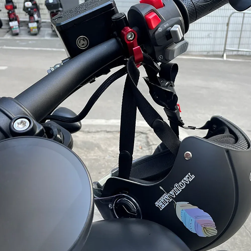Für Royal Enfield Bullet/Meteor/Classic 350 500 Interceptor 650 Continental GT 535 Himalaya Motorradhelmhaken Einzelhaken