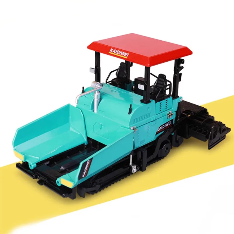 Kaidiwei دييكاست 1:40 مقياس سبيكة لودر أطفال بالريموت كنترول مجموعات الالعاب رصف محاكاة نموذج الأسفلت رصف الأسطوانة شاحنة قلابة حلية Gi #6