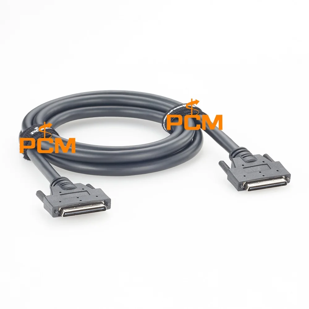VHDCI68 SCSI-Kabel 68-polig Stecker auf Stecker, geschirmtes Signalkabel für Datenerfassung und industrielle Steuerung – Detail 2