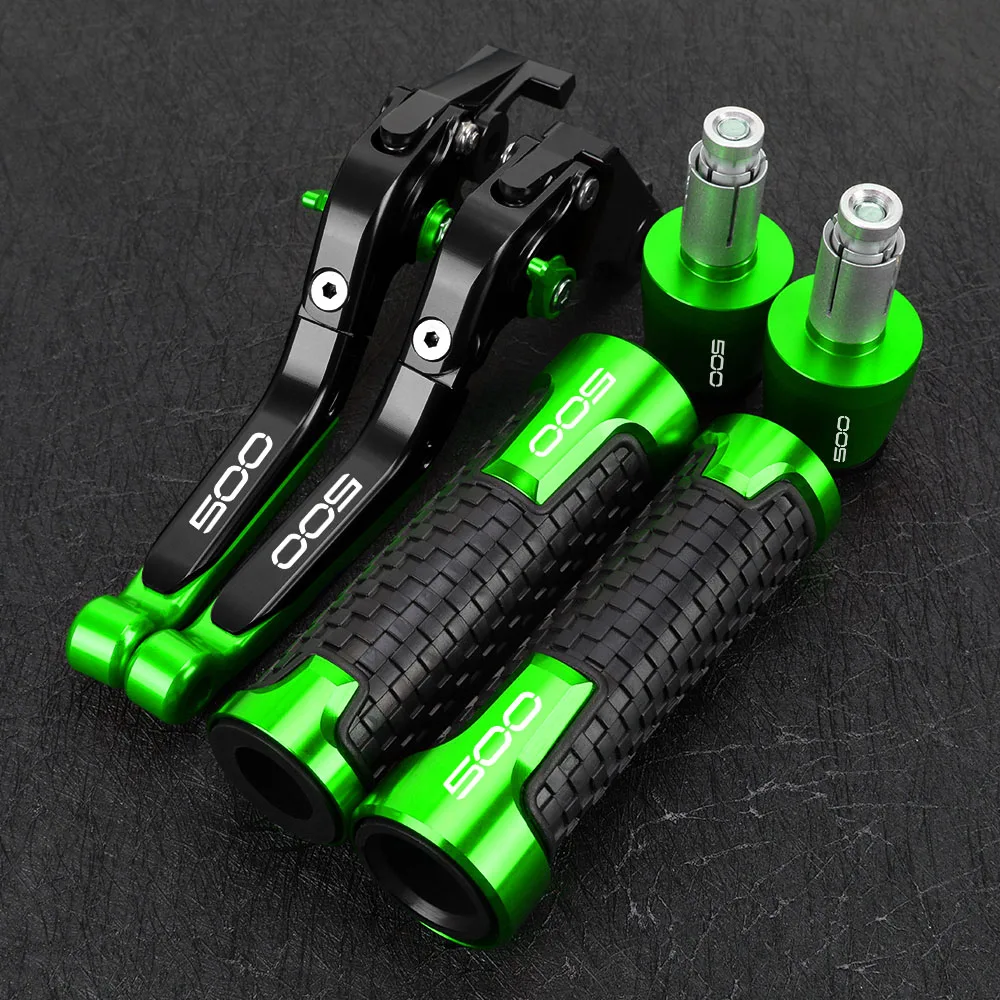 

For Kawasaki Ninja 500 Z500 Ninja500 2024 2025 2026 Motorcycle 7/8"22MM Handlebar Grips Handle Bar Grip Ends Brake Clutch Levers