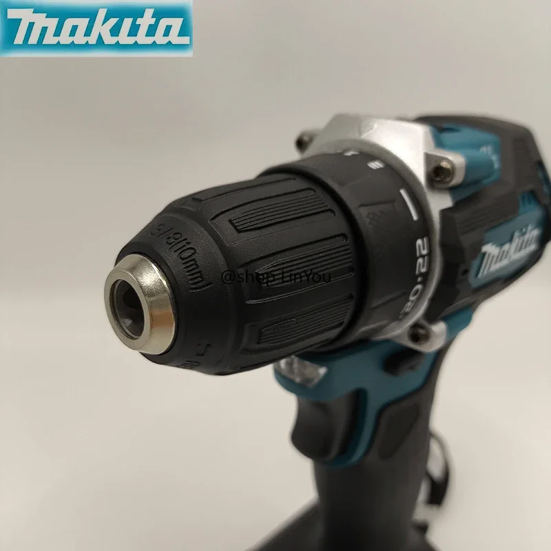 Makita DDF487 10mm brushless 18V lithium rechargeable impact drill, household hand drill, high torque electric screwdriver