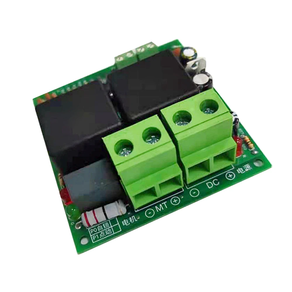 12V 24V DC Motor Forward and Reverse Controller Relay Control Board 80A High Current DC Motor Driver Modules with Limit P0 P1 M5