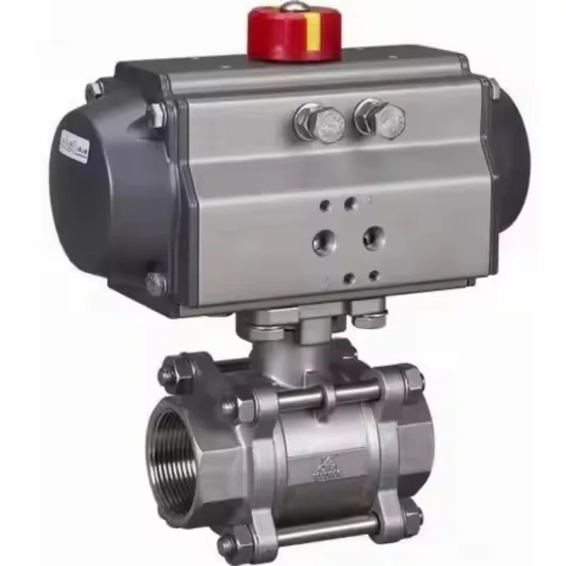 

Q611F-16P трехкомпонентный шаровой клапан с пневматическим приводом из нержавеющей стали и высоким крутящим моментом, настраиваемый OEM-дизайн для водяных мультимедиа
