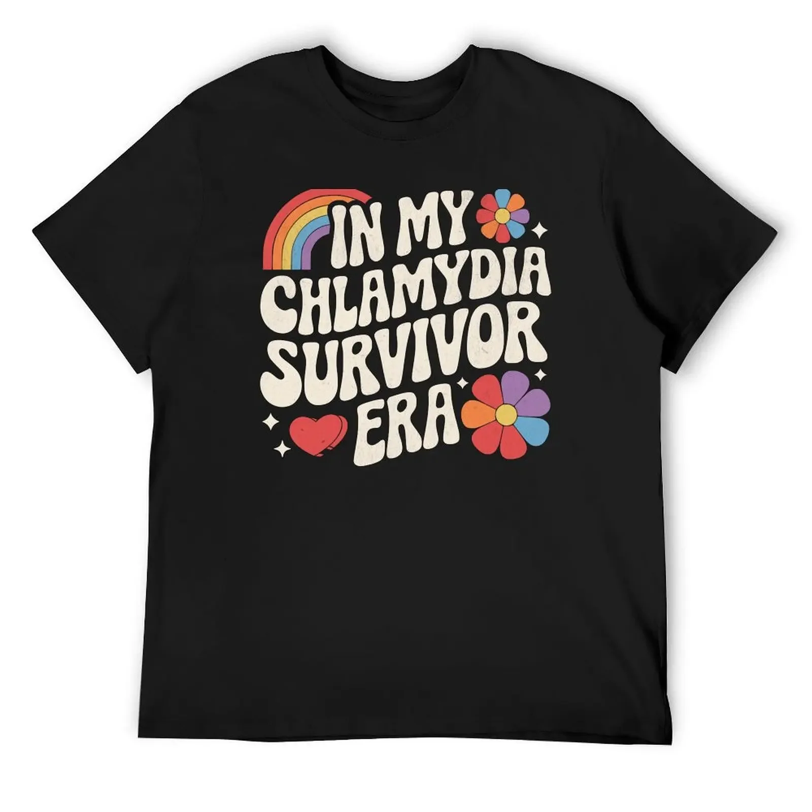 

Chlamydia Survivor Era T-Shirt customizeds new edition plus sizes mens cotton t shirts