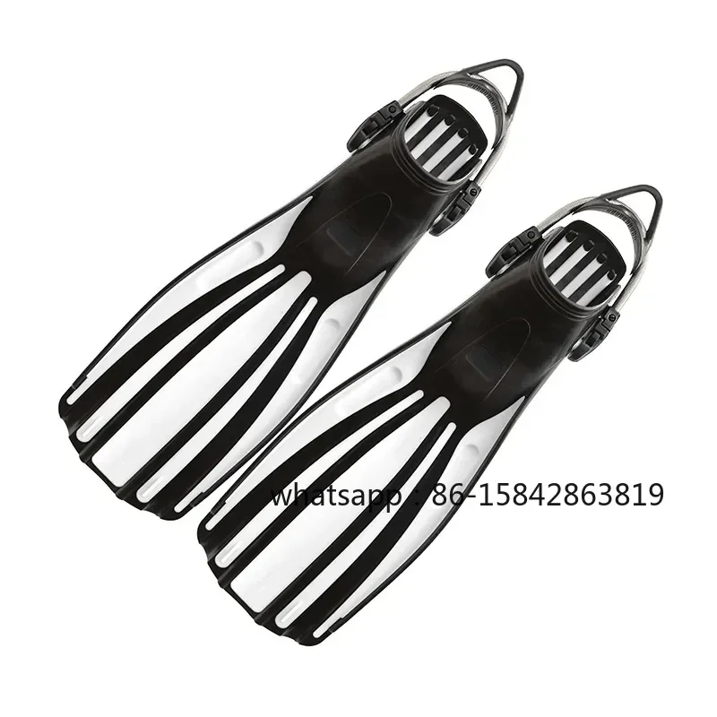 

Adjustable Spring Shoelaces Swimming Training Flippers Snorkeling Scuba Long Flippers