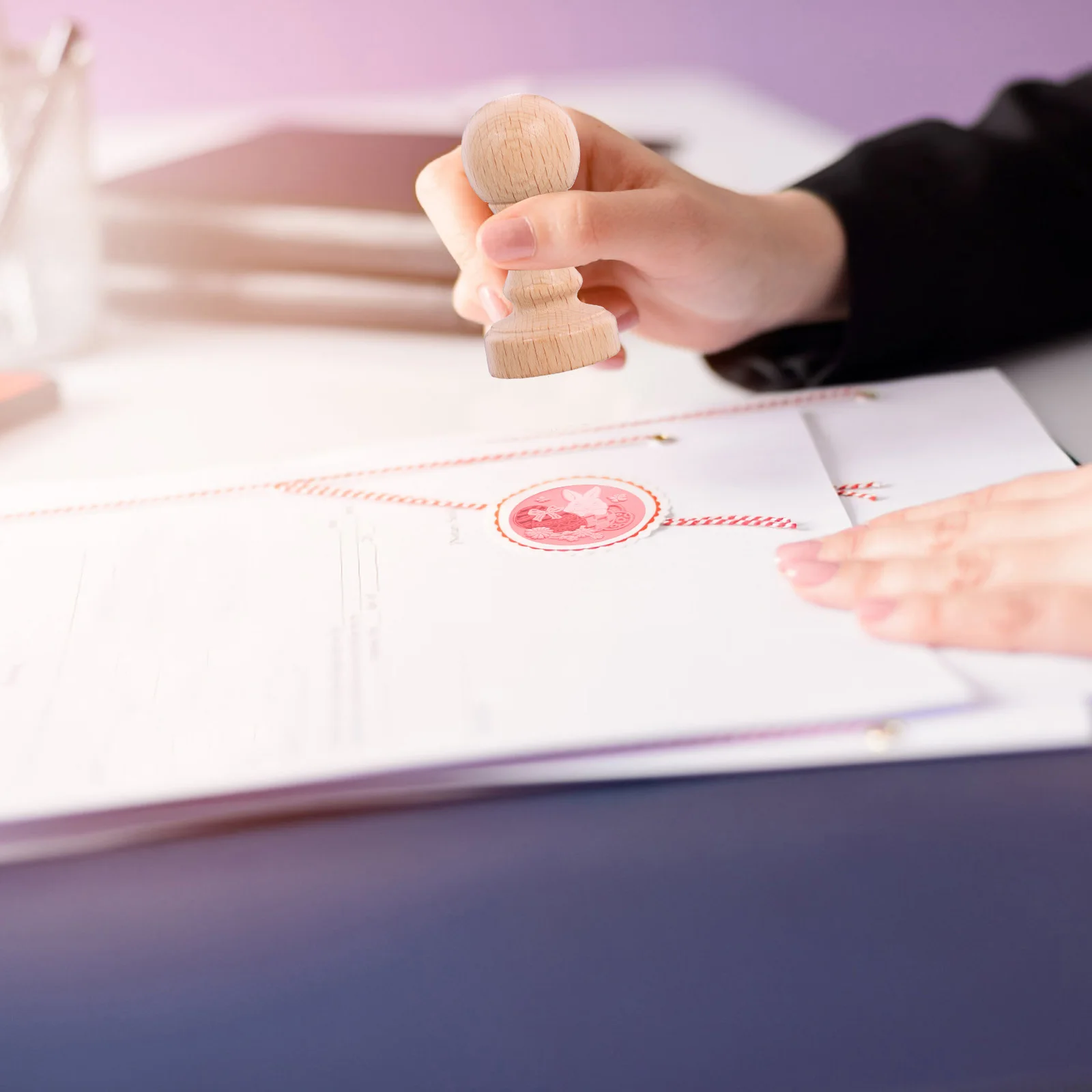 2 قطعة ختم خشبي ناعم لتقوم بها بنفسك نحت ختم لسكرابوكينغ المجلات رسالة ديكور المشاريع الحرفية الخشب الختام النهاية الطبيعية