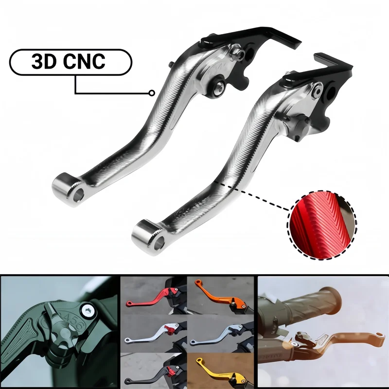 3D New CNC Parking handle clutch brake lever For HONDA DEAUCILLE 700 2006-2007 CTX750 2014-2017 CTX700 CB750 Motorcycle Accessor