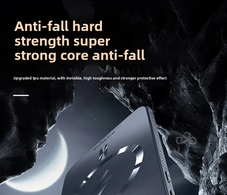 Luxuriöse Matte MagSafe-Kühlhülle für POCO F9 F8 Ultra Redmi K100 K90 Pro Max Kratzfester Kameraschutz Stoßfeste Abdeckung – Detail 15