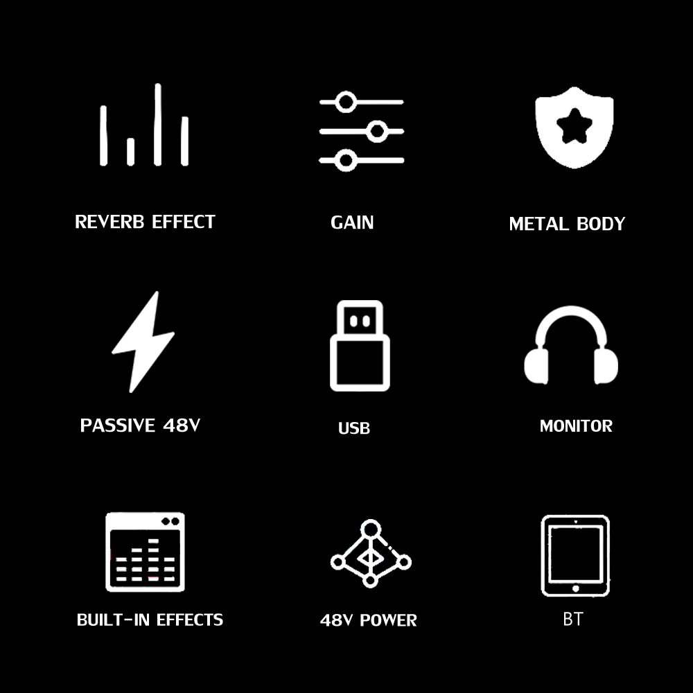 MAX1000 ELM وحدة تحكم واجهة USB ، 8 قنوات ، خلاط طاقة صوتي احترافي