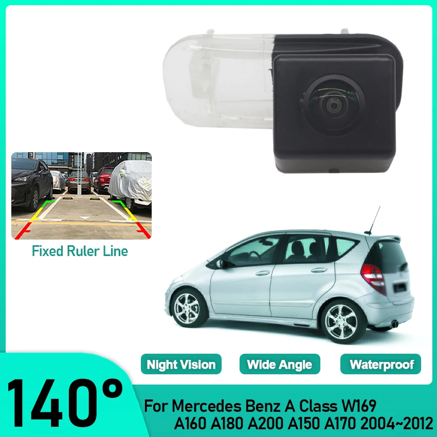 CCD HD Fisheye Rear View Camera For Mercedes Benz For MB A Class W169 A160 A180 A200 A150 A170 2004~2012 Car Reverse Monitor