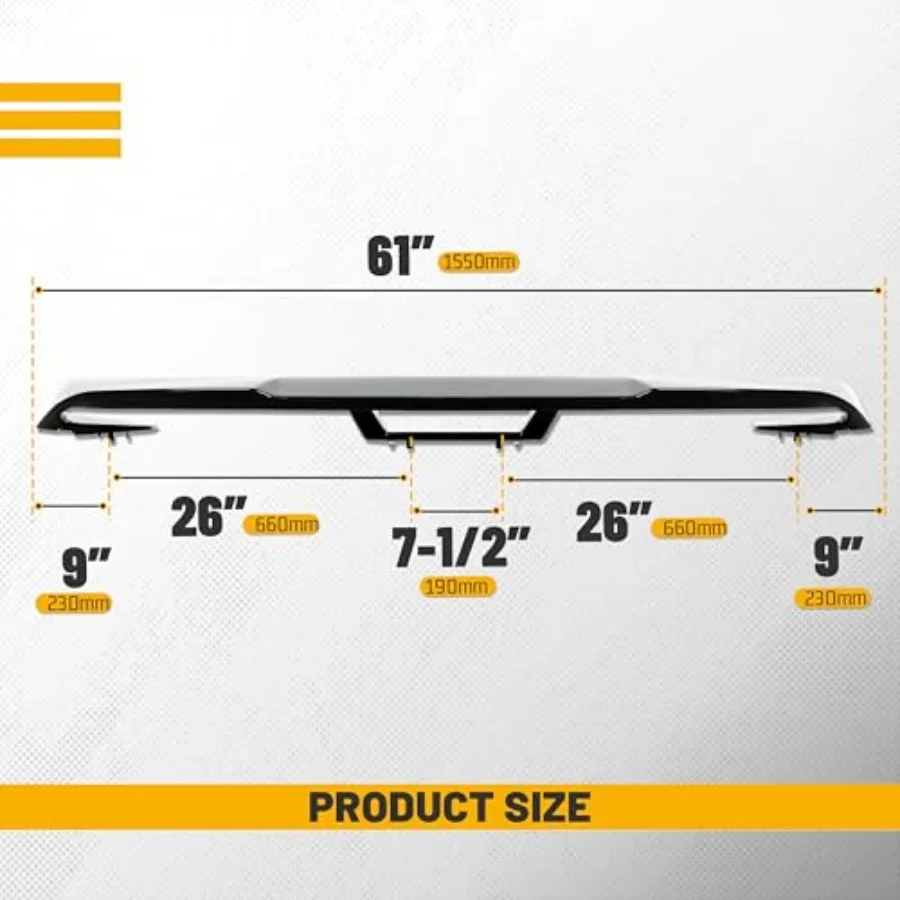 سبويلر صندوق السيارة متوافق مع 2015-2023 Ford Mustang GT500 GT350 V6/V8/Shelby/GT/EcoBoost نماذج كوبيه ذات بابين ملمع جناح خلفي B #3