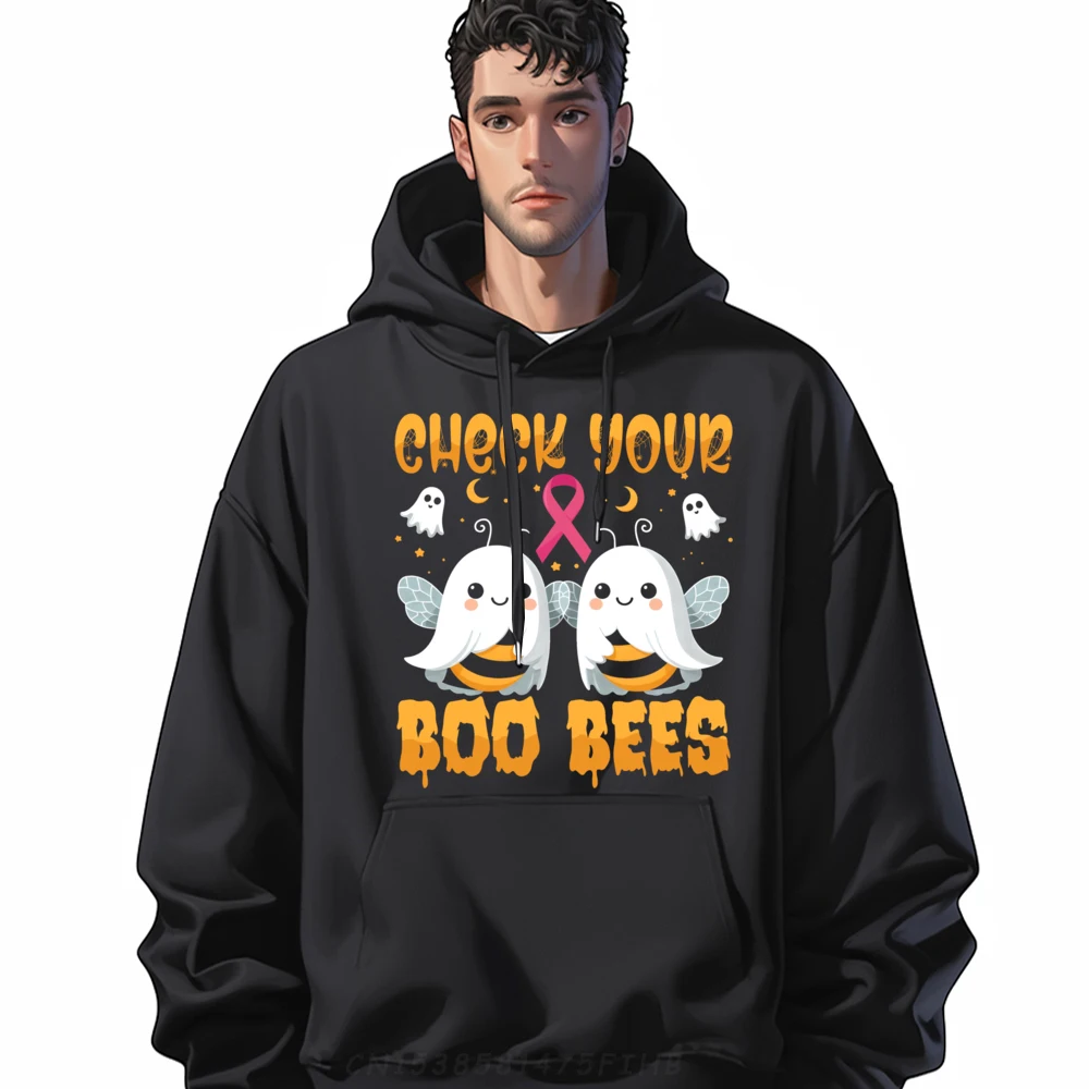 Check Your Boo Bees Sweater Halloween Check Your Boo Bees Luxury Designer Mens Hoodies Tops Hoodies Vaporwave