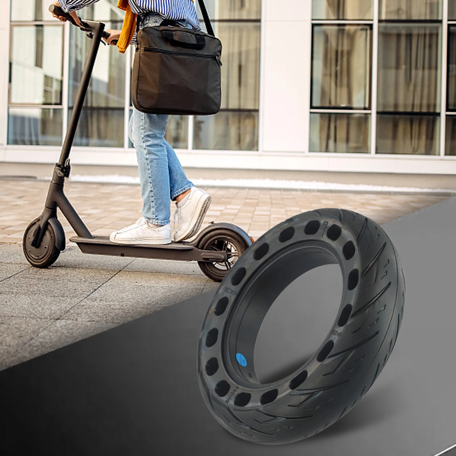 

10-дюймовые шины для электронного скутера 10x2,50 сплошные шины для электрического скутера, ненадувающие и противопрокольные шины, аксессуары для шин для скутера