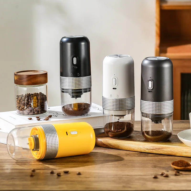 

D2 Electric Coffee Grinder USB Charging Mini Coffee Bean Coffee Beans Ceramic Grinding Core Coffee Beans Portable Coffee Maker