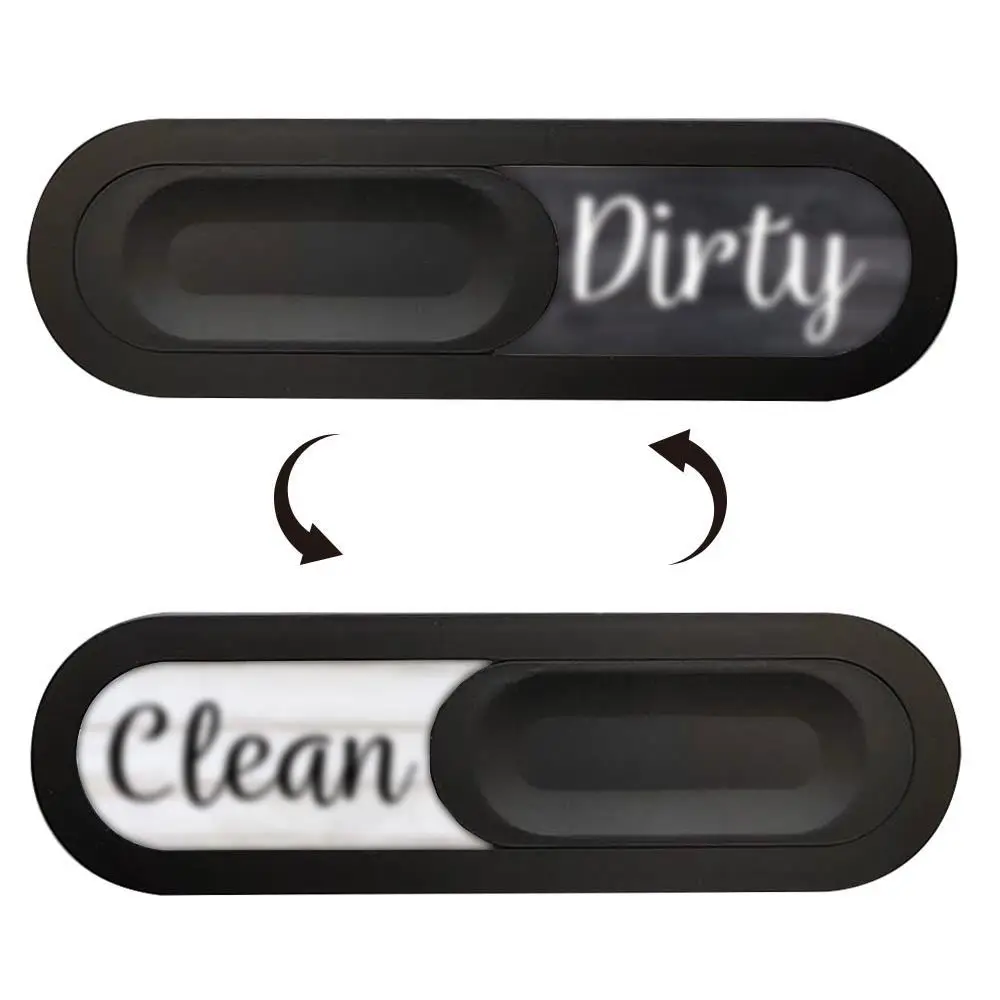 Magnetic Status Indicator Sign For Dishwasher Clean Dirty Slider Kitchen Gadget Durable ABS Construction Appliance Decor Accesso