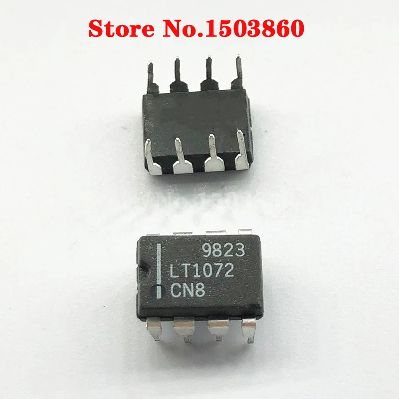 

10PCS/lot LT1072CN8 LT1072 DIP-8 original In Stock