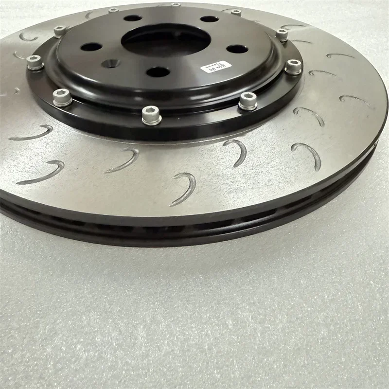 Hot 355x32mm Automatic Brake Disc for Golf Mk4 R32 for Br 18z Caliper 6 Pots view 4