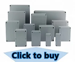 IP67 Leistungs schalter transparent wasserdicht Box Fenster verteiler Box schützen Fenster abdeckung Monitor Beobachtung Fenstersc halter – Detail 3