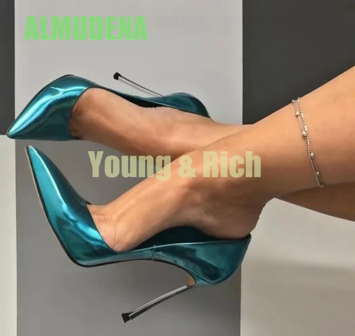 حذاء نسائي كاجوال بكعب عالٍ نحيف متعدد الألوان مع مزاج أنيق وتصميم عصري ومتطور #4