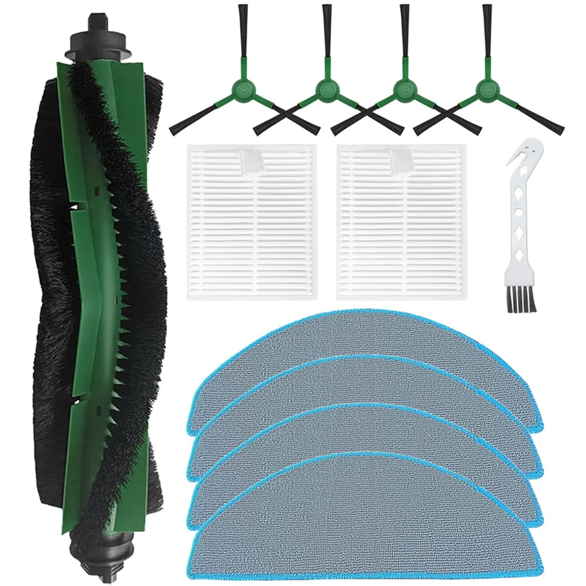 Accessories Kit for Combo Essential Y0110 Y0112 Y0140 Q0120 Vacuum Cleaner,Roller Brush,HEPA Filter,Mop