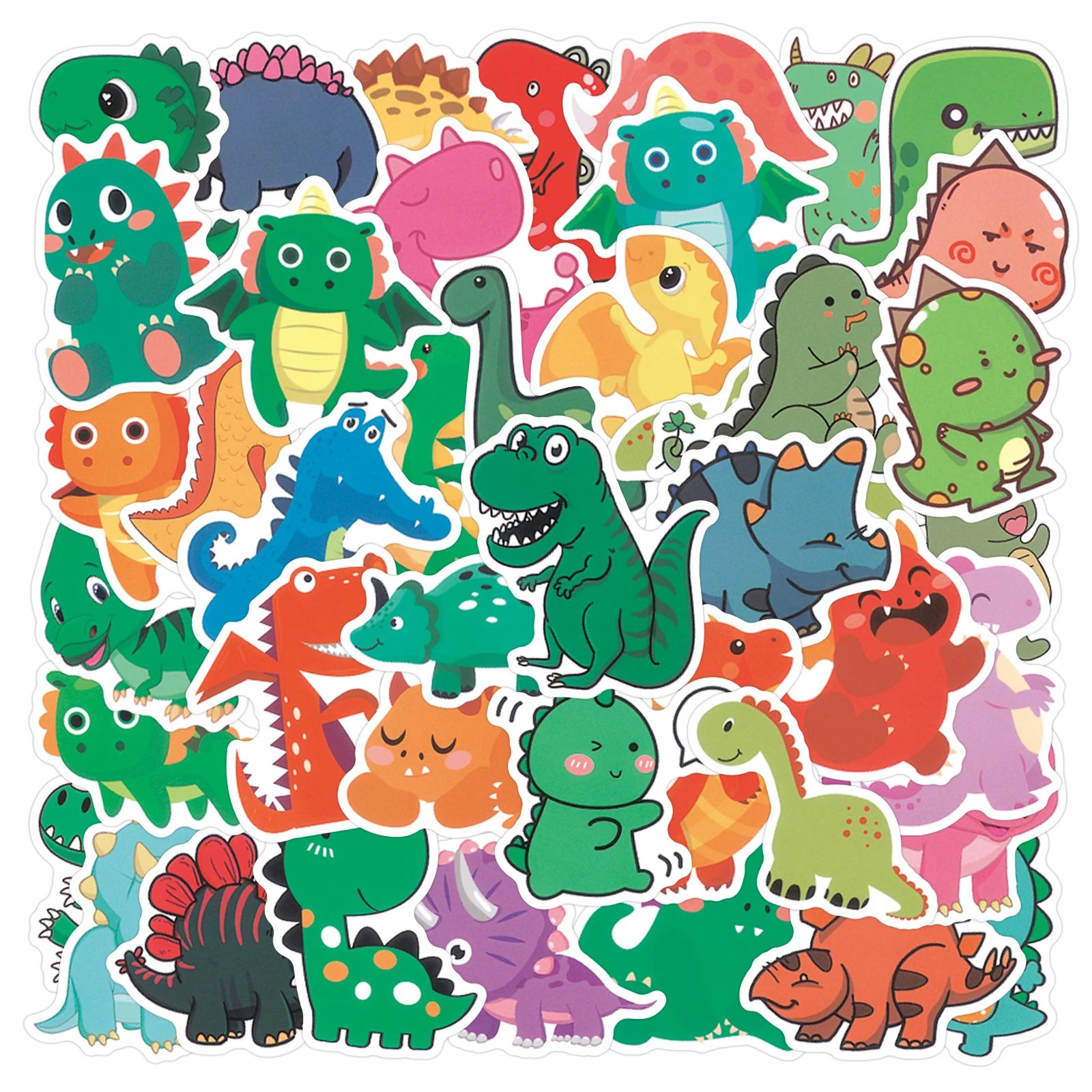 50Pcs Dinosaur Plan… - image