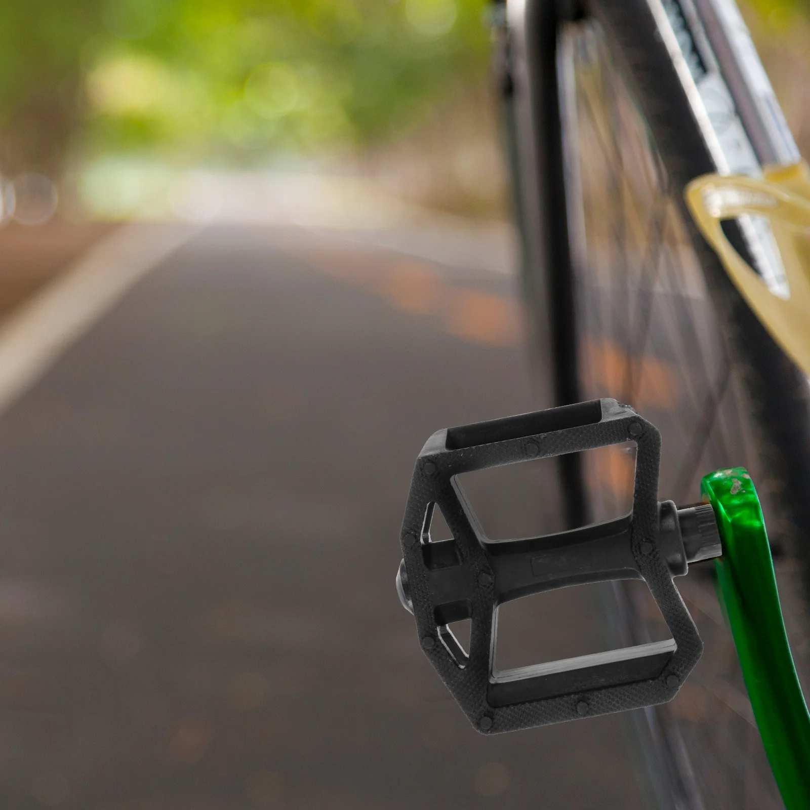 

2Pcs Bike Pedals Plastic Metal Sturdy Anti-Slip Replacement Parts for Outdoor Cycling Mountain Bike Accessories