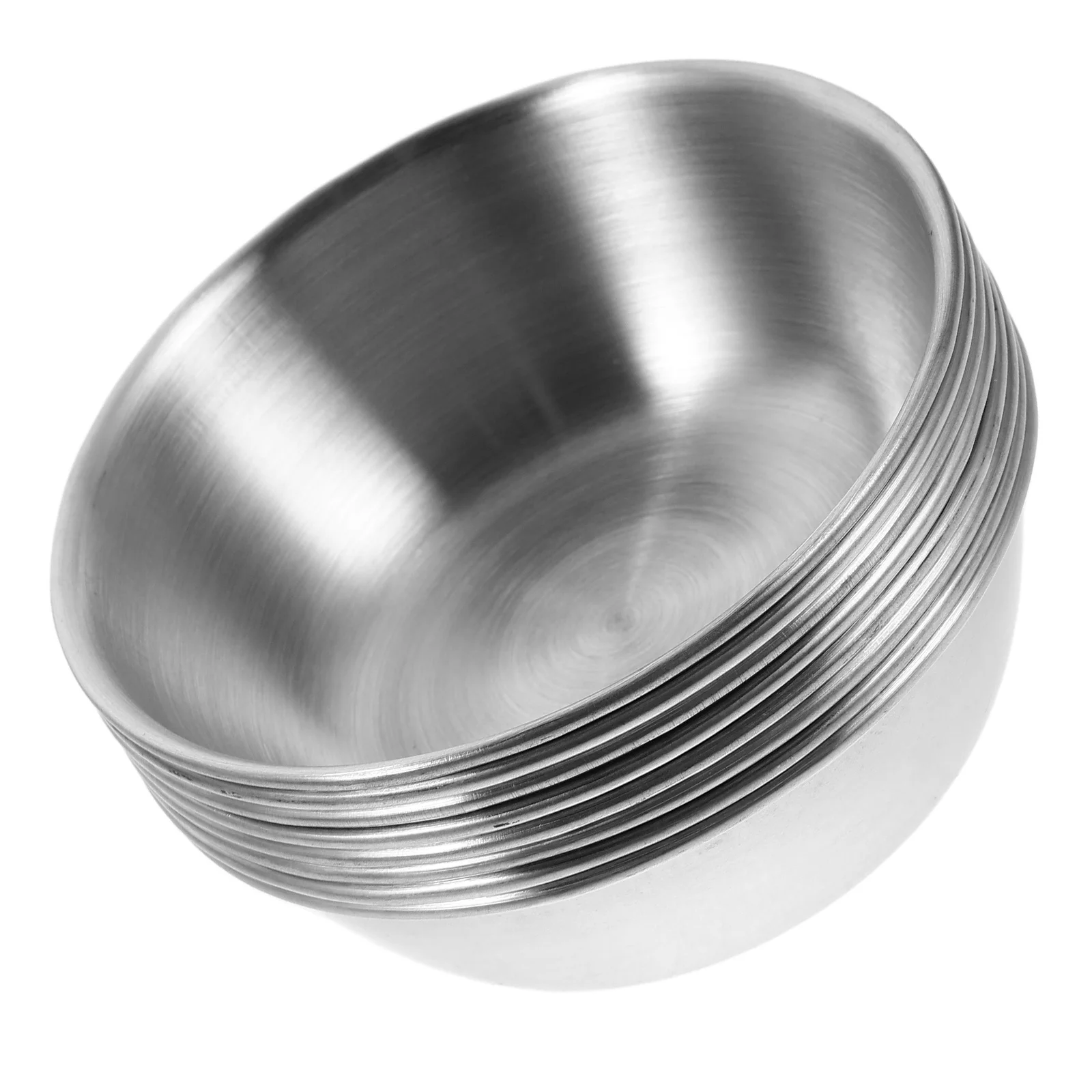 

8Pcs Stainless Steel Face Mask Mixing Bowls Set Durable Beauty Salon Face Mask Application Mixing Bowls Stainless Steel