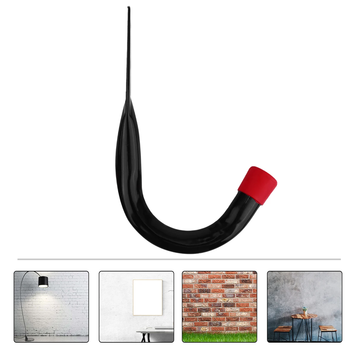 

6pcs Heavy Duty Wall Mounted Hooks for Garage Storage Bike Tool Holder Durable Steel Hanger
