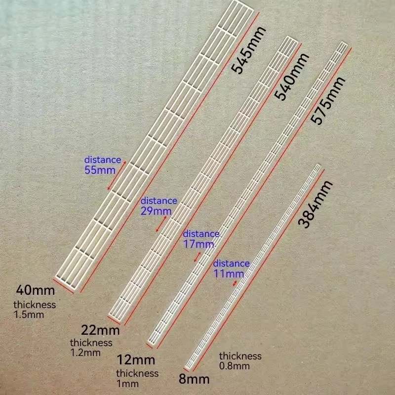1pc/lot Ho N Z Scale Model Fence Building For Scenery Sand Railway Railroad Railing Train Layout