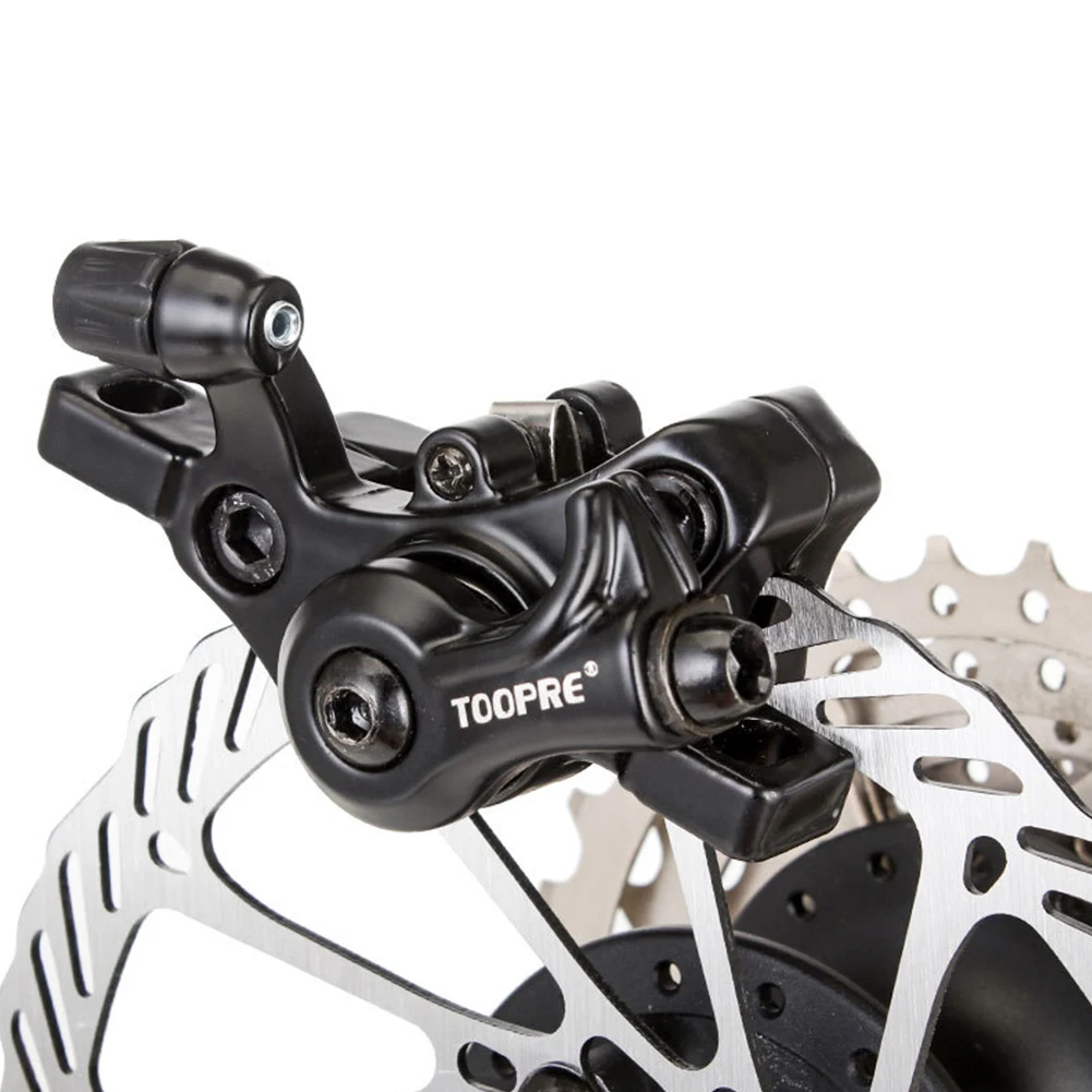 TOOPRE Aluminum Alloy MTB Bicycle Disc Brake Mountain Road Bike Mechanical Caliper Disc Brakes Cycling Double Brake Accessories