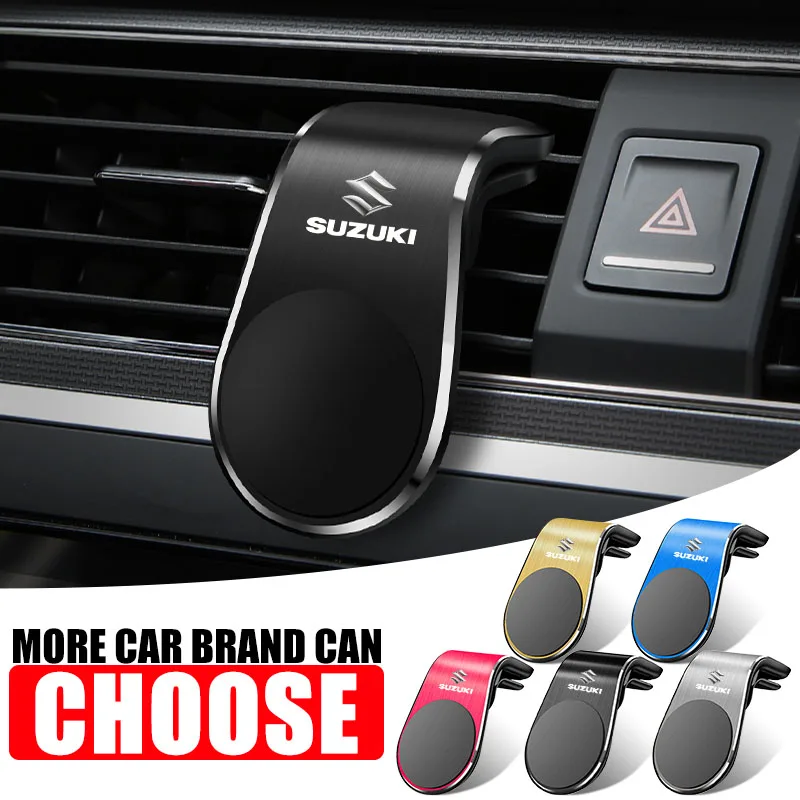 

Car Magnetic L-shaped Car Dedicated GPS Phone Holder Car Goods Caps for Suzuki Jimny Grand Alto SX4 Samurai Across Swift Sport