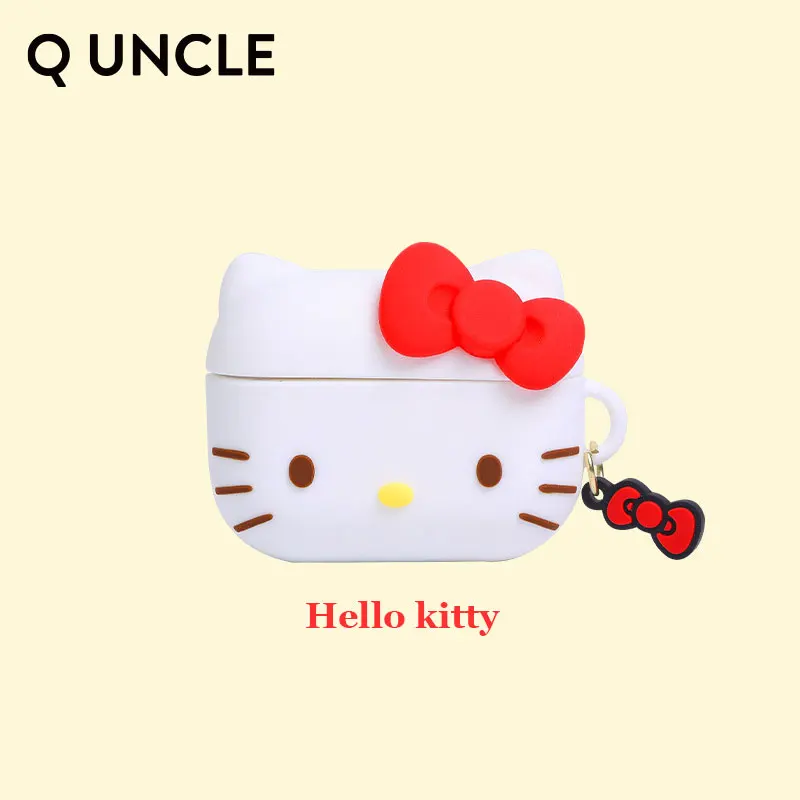 

Sanrio Silicone Airpods Cases for Airpods Pro Pro2 3th Luxury Earphone Protective Cover Anti-drop Housing Headphone Accessories