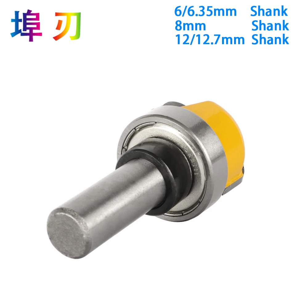 Imagem -04 - Rodada Fresa de Nariz com Rolamento Tigela Bandeja Router Bit Madeira para Madeira mm 635 mm mm Shank 11 Diâmetro Lt079 1pc
