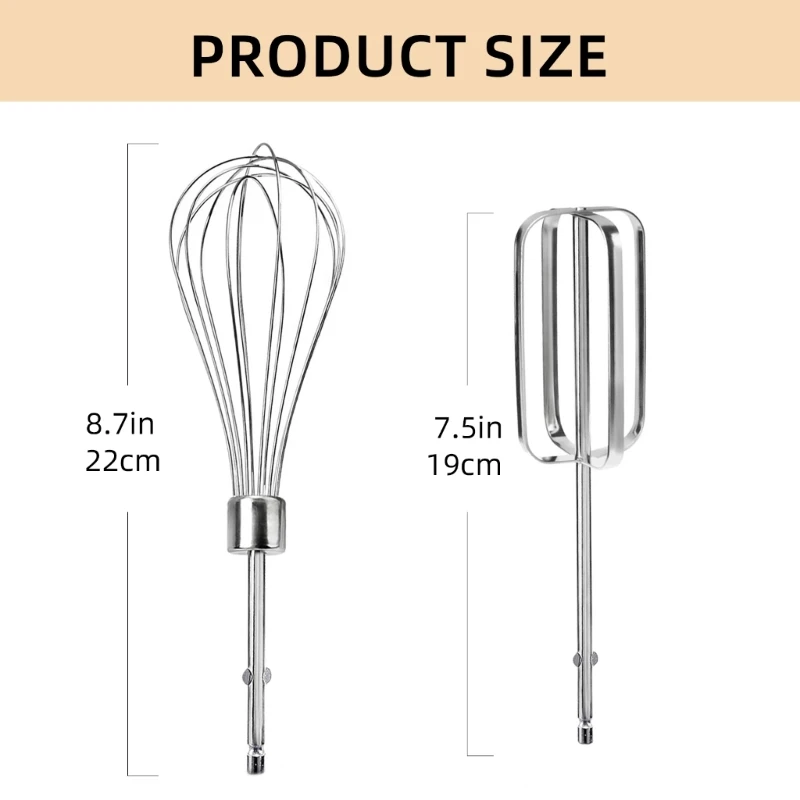 3 шт. насадки для венчиков из нержавеющей стали, венчики для ручного миксера, часть A0NC