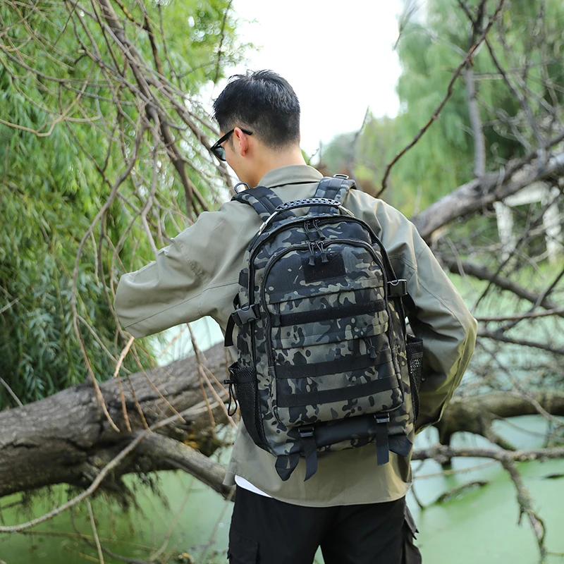 Large Capacity Hiking Backpack - Multiple Compartments for Outdoor Adventures, Camping and Traveling, Travel Backpack image 6