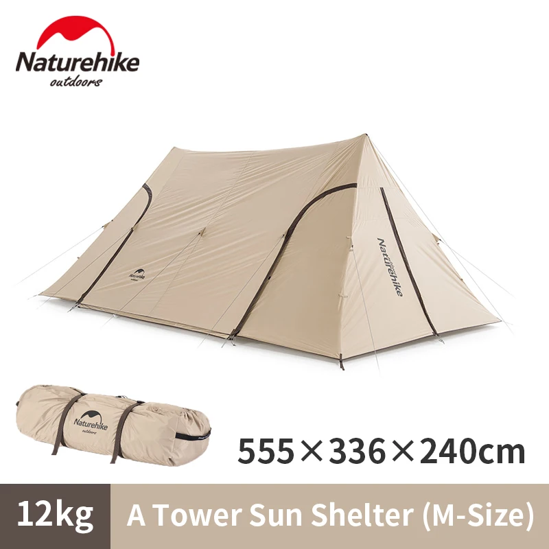 Naturehike Outdoor Cinema Shelter Camping Movie Theater Tent Canopy Sunshade Awning Tarpaulin With Projection Screen Large Space