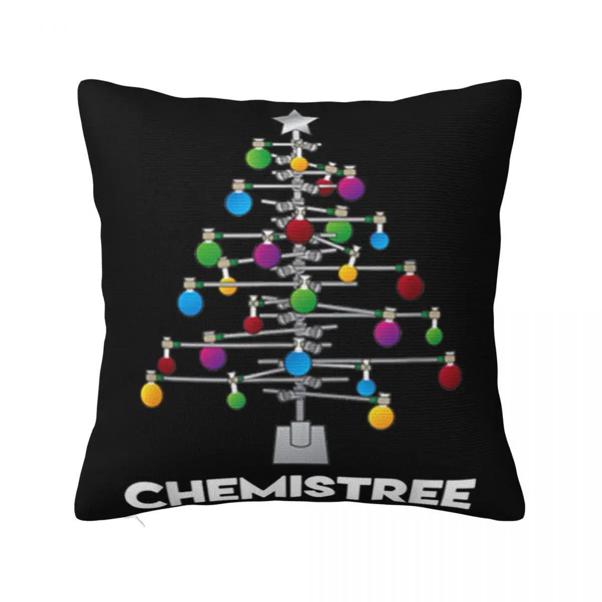 Beautiful Chemistree Funny Christmas Science Lover Pun Hot Sell Child Humor Selling Trend Pillow Case