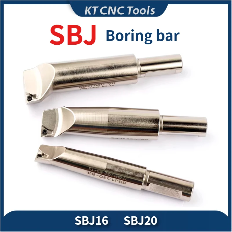 

KT CNC SBJ16 SBJ20 fine boring bar for NBH2084 NBJ16 boring head extension rod CNC machining center milling machine boring tool