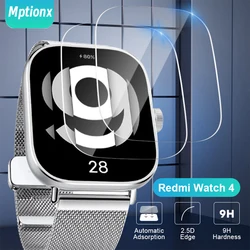 Tempered Glass for Xiaomi Redmi Watch 4 SmartWatch HD Screen Protector for Redmi Watch4 Anti-Scratch Prottiecve Film Accessories