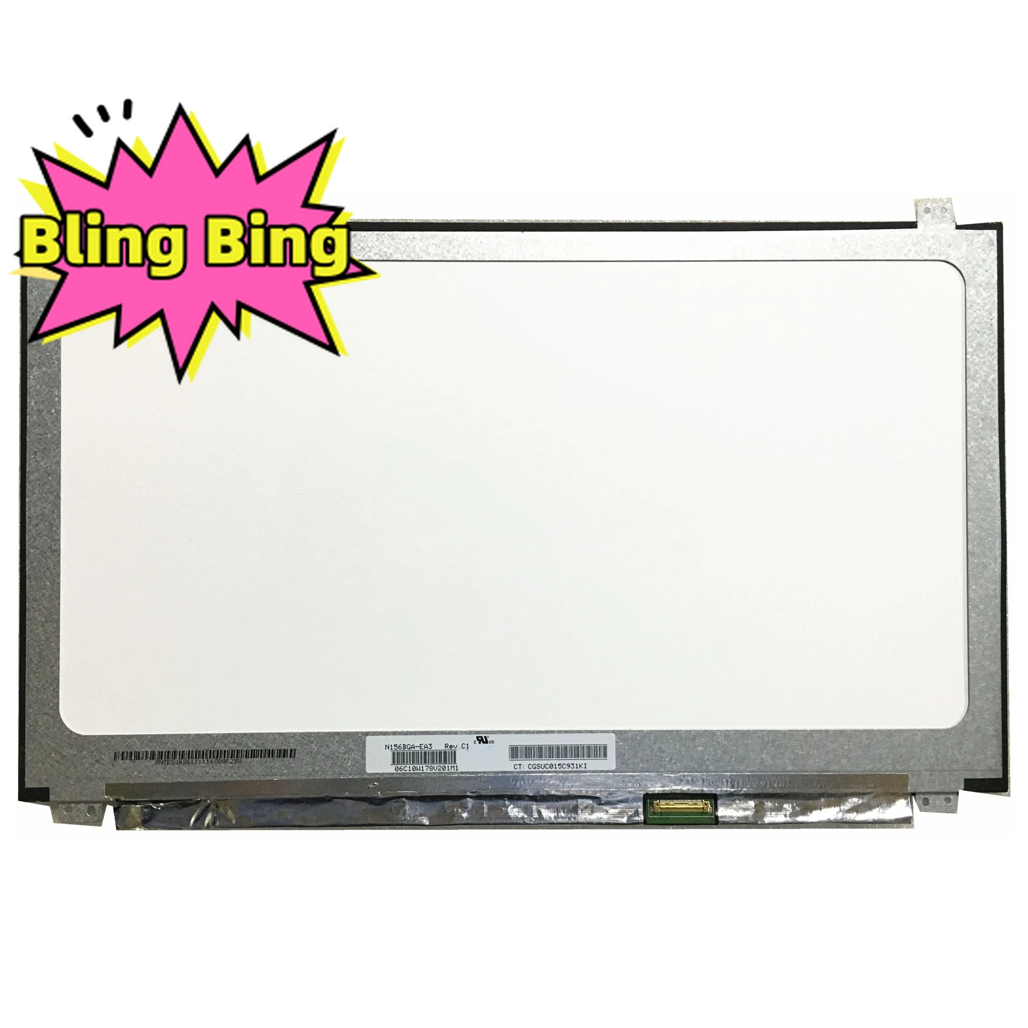 

N156BGA-EA3 15.6"inch 1366X768 Panel holes Replacement LED LCD Screen Special one with no screw