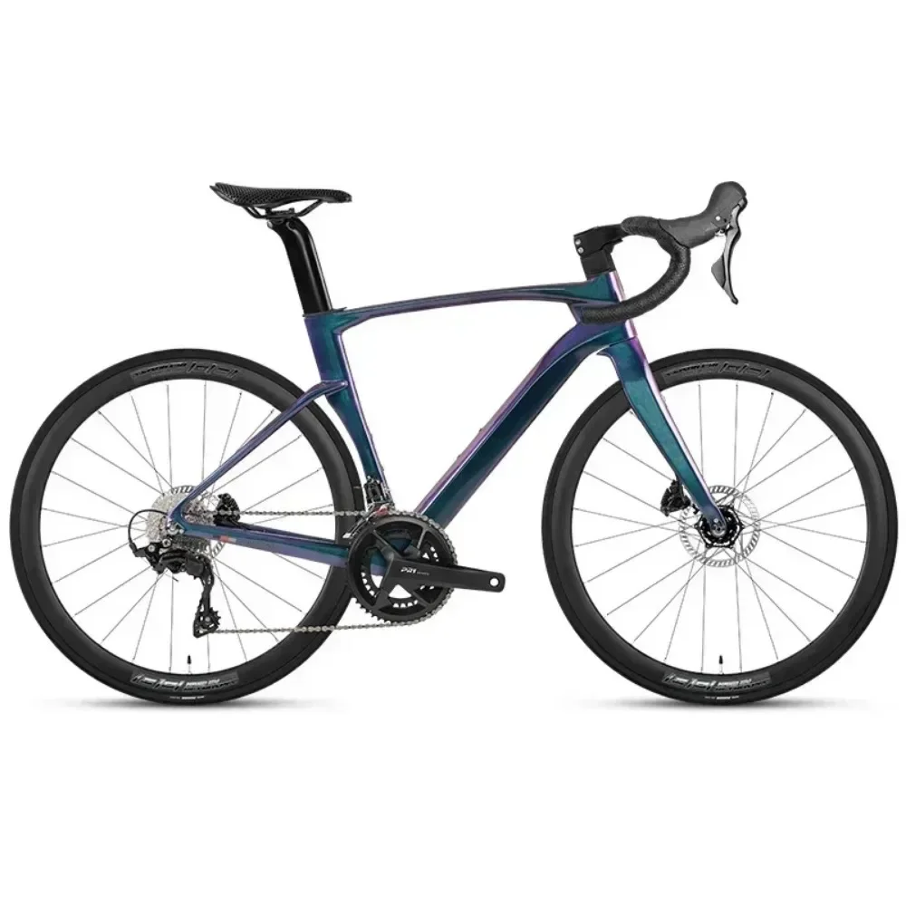 

2025 TWITTER CYCLONEpro Shimrno 105/R7120-2*12Speed Competition T1000 Carbon Road Bike Hydraulic disc brakes велосипедная вилка