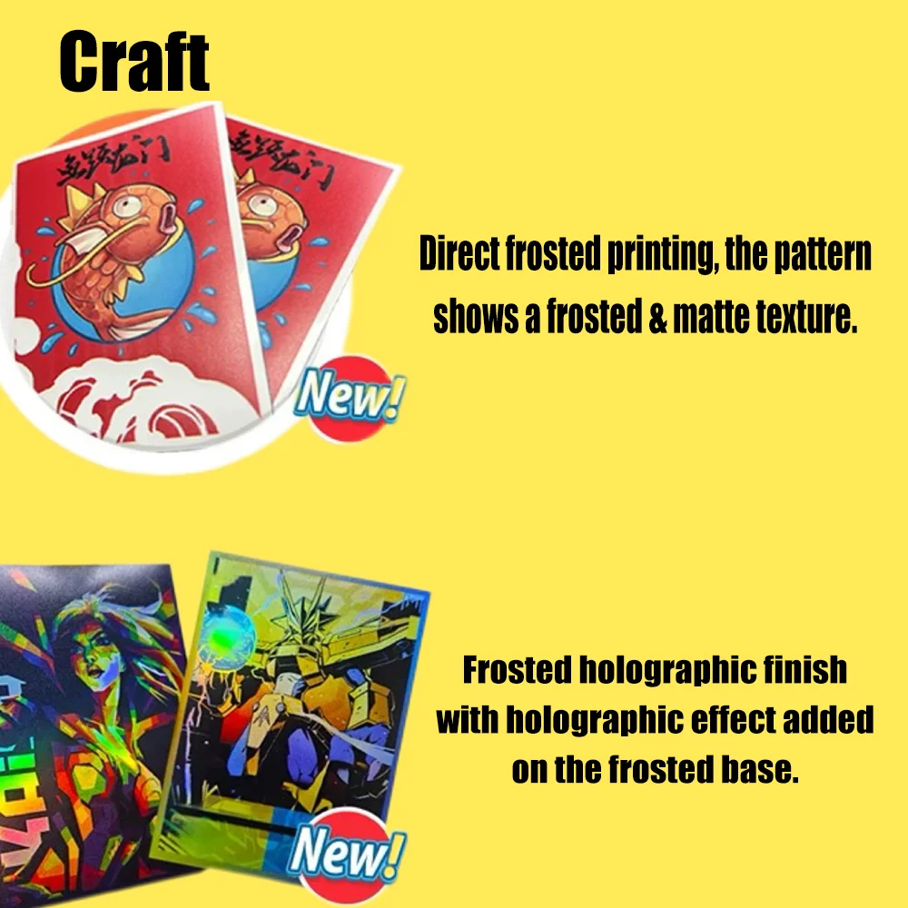 design your own card sleeves VEHASAYO Custom Sleeves, Make Trading Collectible Card Protector, Compatible with Yugioh & Magic The Gathering – MTG, TCG, OCG : Toys & Games Custom Card Sleeves - Personalized