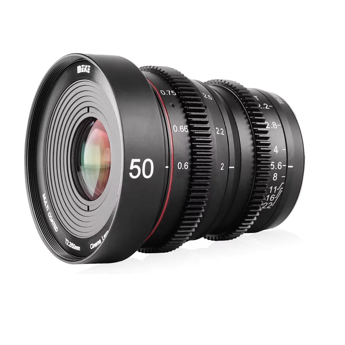 

Meike MK 25 мм 35 мм 50 мм T2.2 Сверхбольшая диафрагма Cine-объектив для крепления объектива Macro 4/3, для камеры Pana Sonic GH5/BMPCC 4K