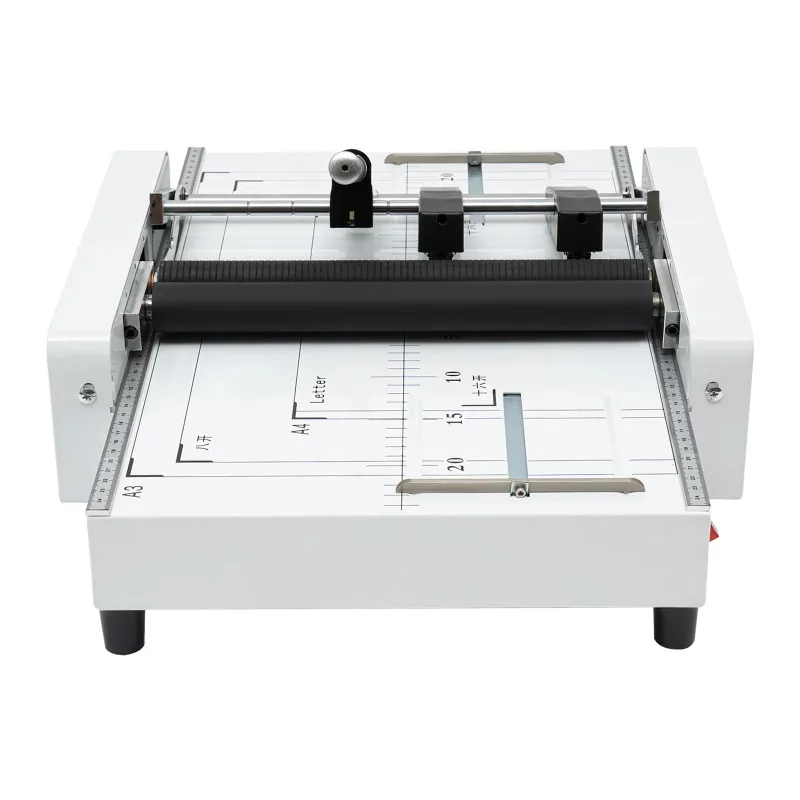 

A3 Folding Binding Machine 2-in-1 Binding & Folding Machine Manual Binding Tool for Printing Store Graphic Advertising Office