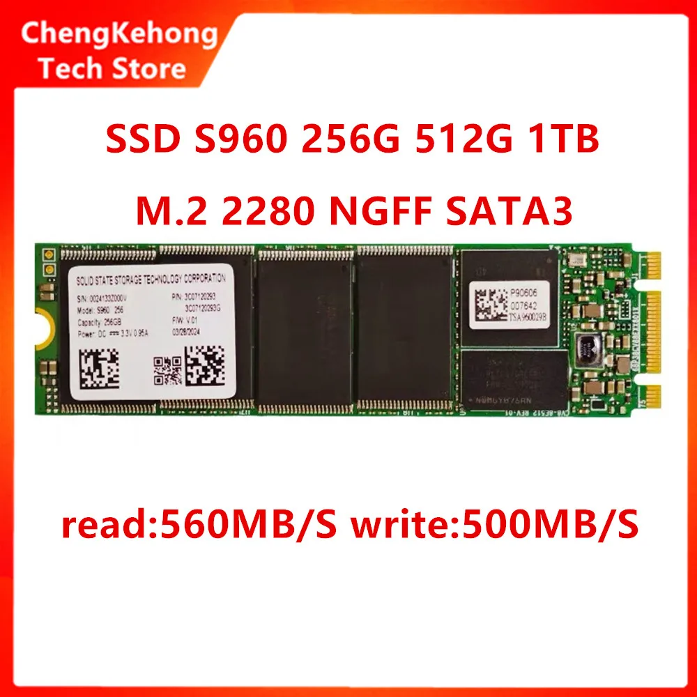 SSD S960 1 ТБ 512G 256G M.2 2280 SATA3 NGFF Твердотельный накопитель для портативного компьютера, оригинальный для LITEON